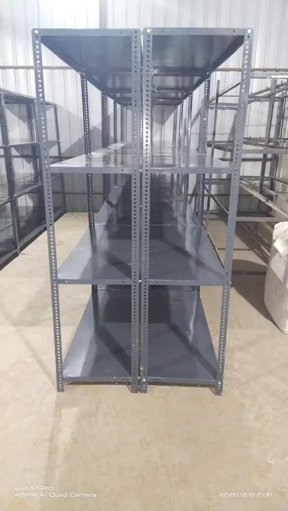 slotted angle racks for industrial use
