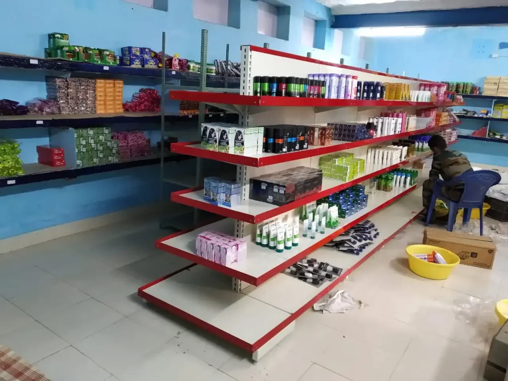 departmental store rack manufacturer