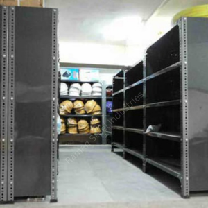 Closed slotted angle rack