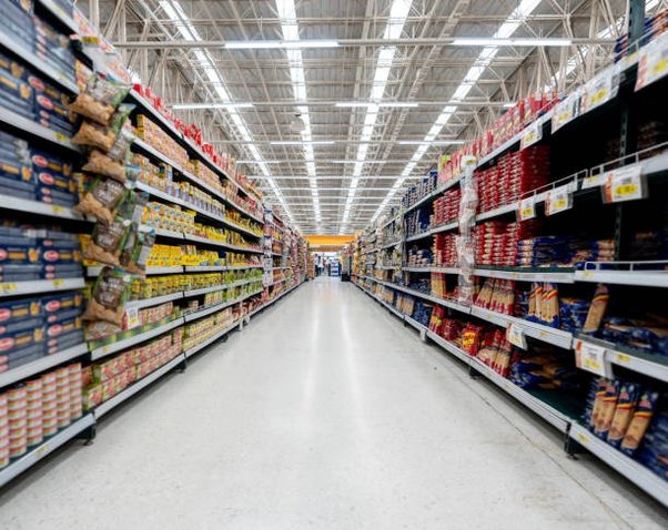 Supermarket retail display rack retail display racks departmental store racks