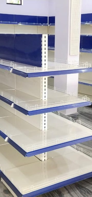 Departmental Store Rack Stationery display rack centre gondola racks